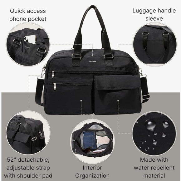 NWT Baggallini Modern Everywhere Travel Duffel Bag - Picture 3 of 10
